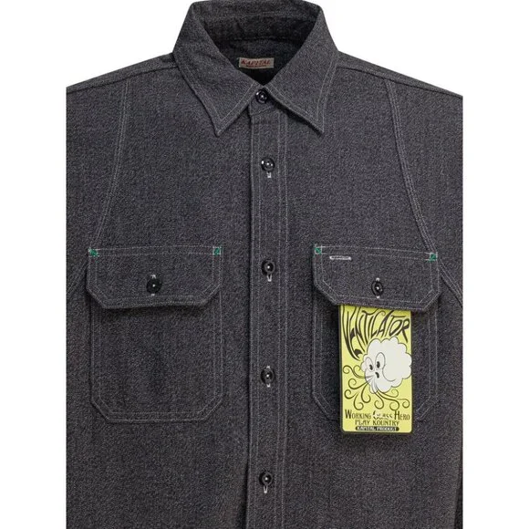 Kapital Bone Shirt Tag Size 3 Men - Picture 3 of 4